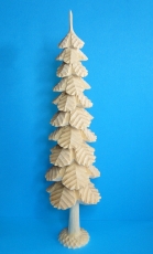 geschnitzter Baum, ca. 26,5 cm (U66)
