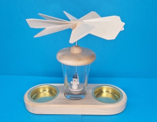 Pyramide im Schnapsglas, Schneemann