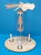 Pyramide im Sektglas, Rehe