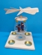 Pyramide im Cognacglas, Laternenkinder farbig, Einzelst�ck