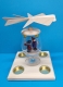 Pyramide im Cognacglas, Laternenkinder farbig, Einzelst�ck