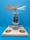 Pyramide im Cognacglas, Laternenkinder farbig, Einzelst�ck