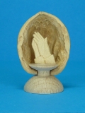 Miniatur in Walnuss, Betende Hnde